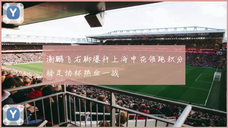 谢鹏飞右脚爆杆上海申花领跑积分榜足协杯热血一战