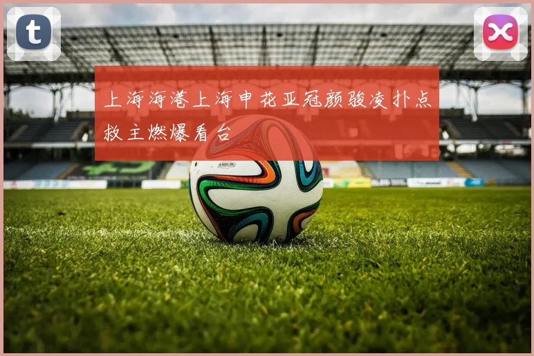 上海海港上海申花亚冠颜骏凌扑点救主燃爆看台